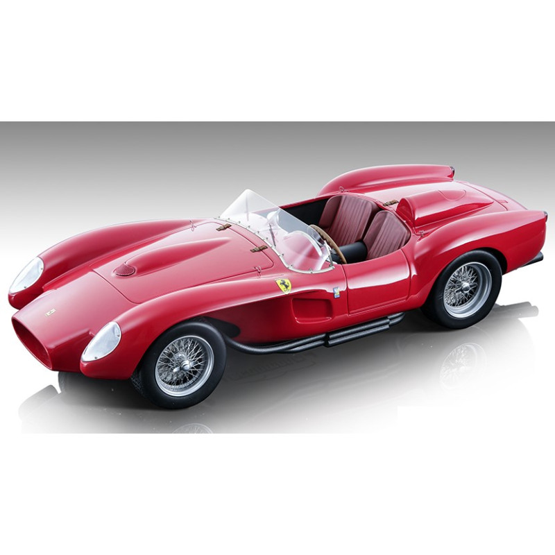 1:18 Tecnomodel Ferrari 250 TR Pontoon fender Press Version 1957 Rosso