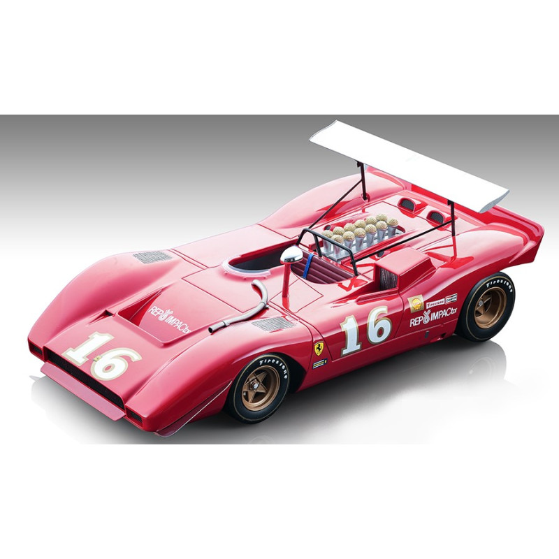 1:18 Tecnomodel Ferrari 612P Can am N16 Riverside 1969 C.amon