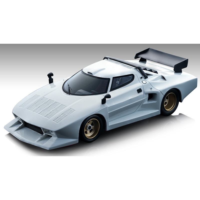 1:18 Tecnomodel Lancia Stratos GR.5 Press Version 1976 Bianco