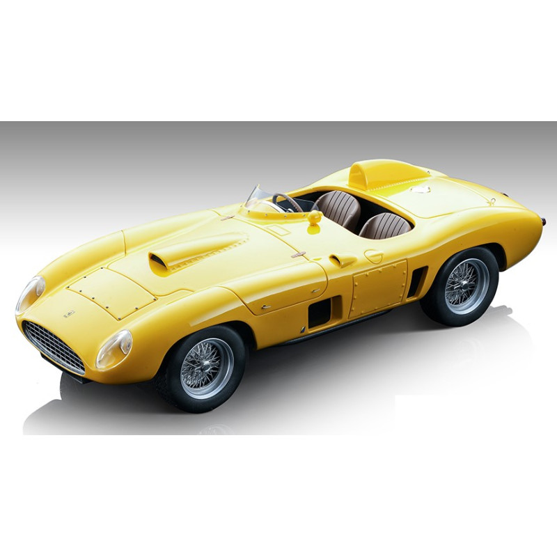 1:18 Tecnomodel Ferrari 410S Press Version 1956 Giallo Modena