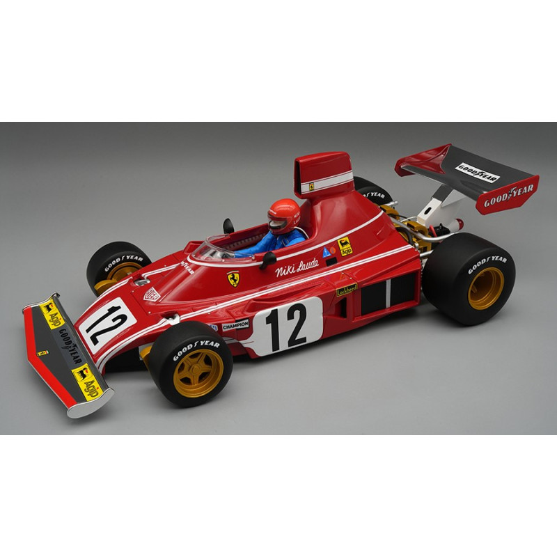 1:18 Tecnomodel Ferrari 312 B3 Winn.spain GP 1974 Nlauda W/driver