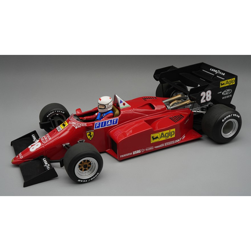 1:18 Tecnomodel Ferrari 126 C4 M2 N28 European GP 1984 R.arnoux W/driver