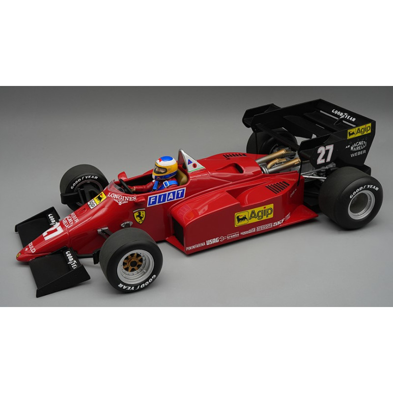 1:18 Tecnomodel Ferrari 126 C4 M2 N27 2nd European GP 1984 M.alboreto W/driver