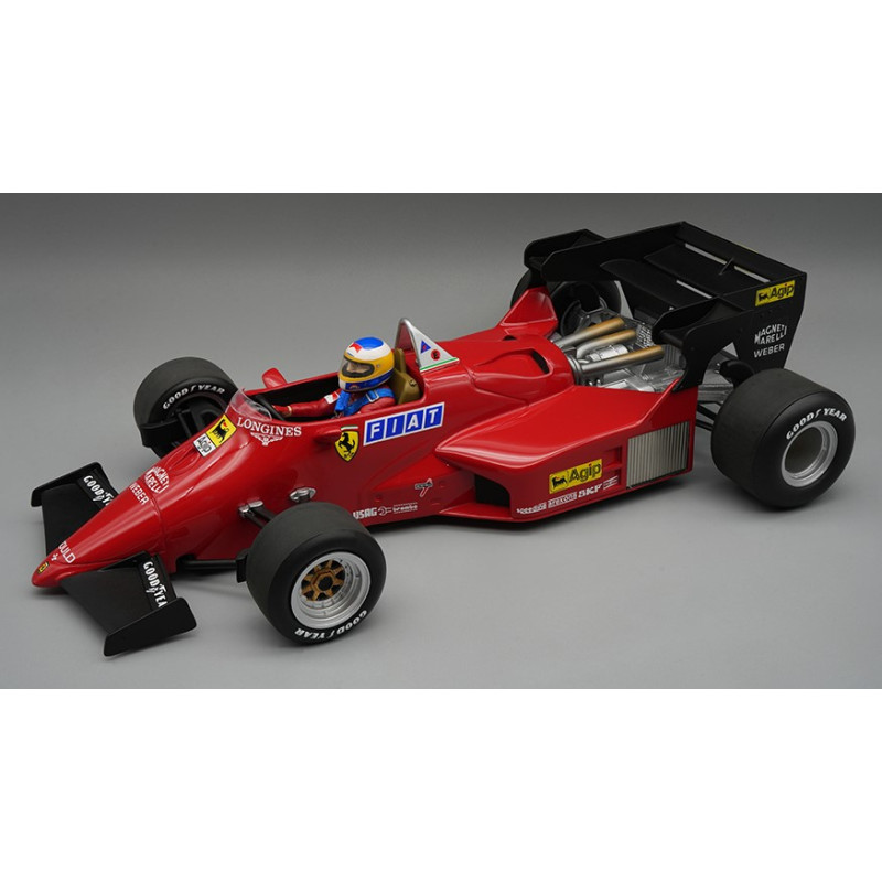 1:18 Tecnomodel Ferrari 126 C4 M2 Presentation 1984 M.alboreto W/driver