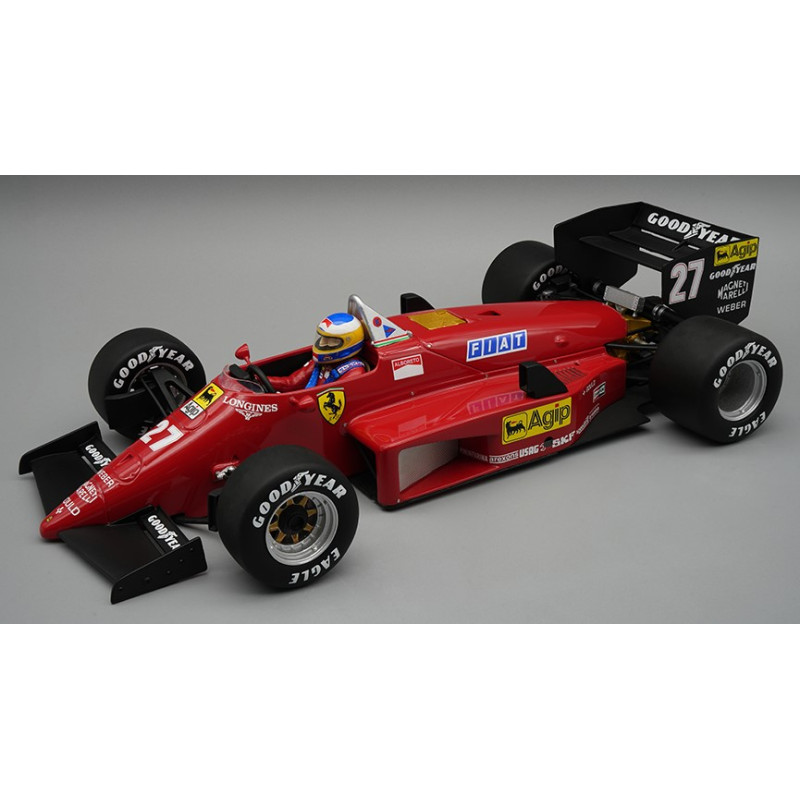 1:18 Tecnomodel Ferrari 156 85 Canada GP 1985 Michele Alboreto W/driver