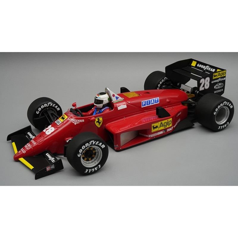 1:18 Tecnomodel Ferrari 156 85 Nurburgring GP 1985 Stefan Johansson W/driver