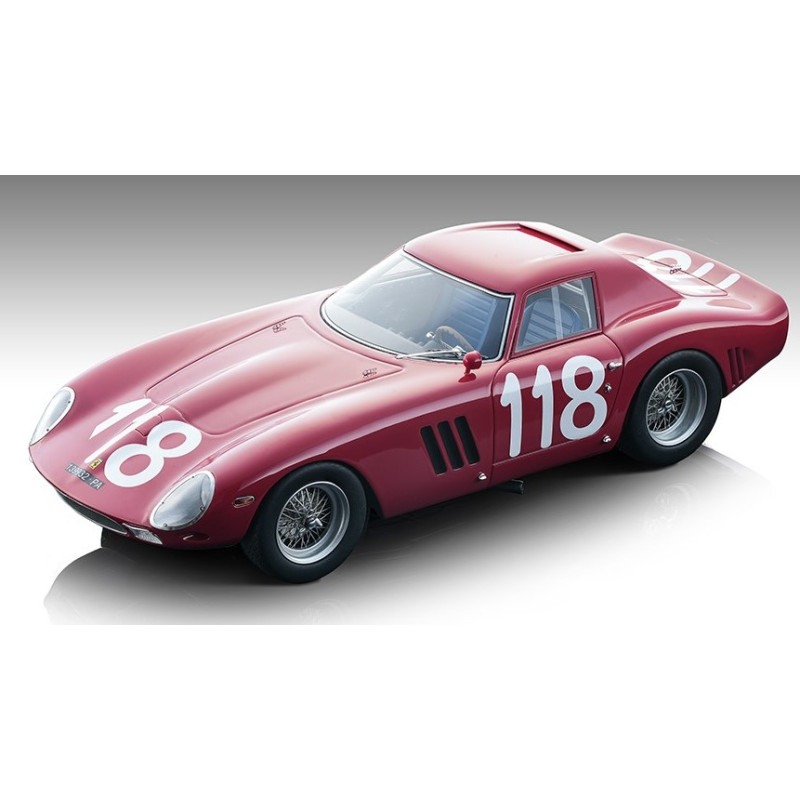 1:18 Tecnomodel Ferrari 250 GTO N118 Targa Florio 1965 Ravetto/starabba