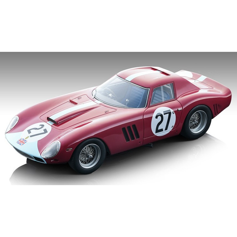 1:18 Tecnomodel Ferrari 250 GTO N27 Tourist Trophy 1964 Inees Ireland