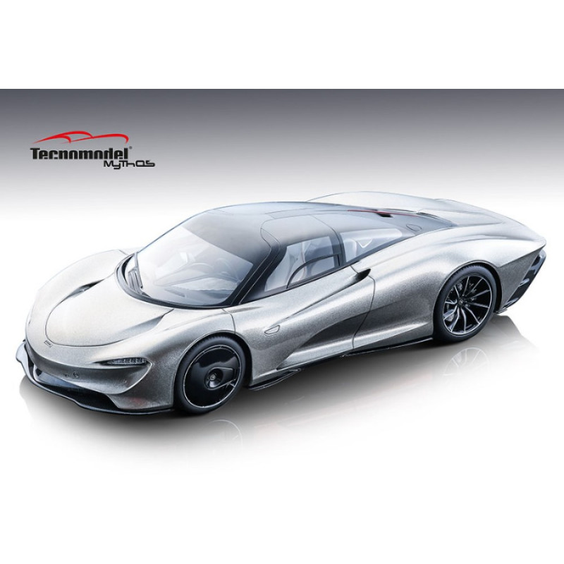 1:18 Tecnomodel MC Laren Speedtail Grigio Metallizzato