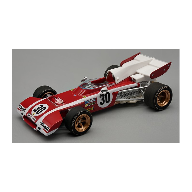 1:43 Tecnomodel Ferrari 312 B2 N30 Prova Belgium GP 1972 C.regazzoni