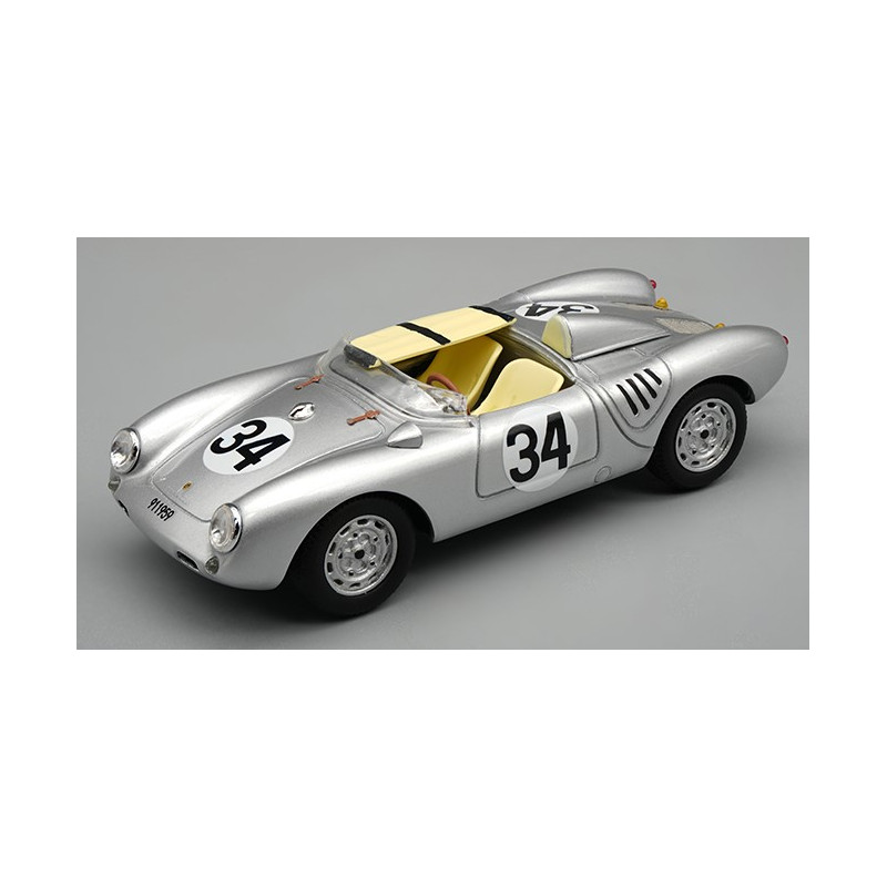 1:43 Tecnomodel Porsche 550A RS LE Mans 1957 Storez/crawford