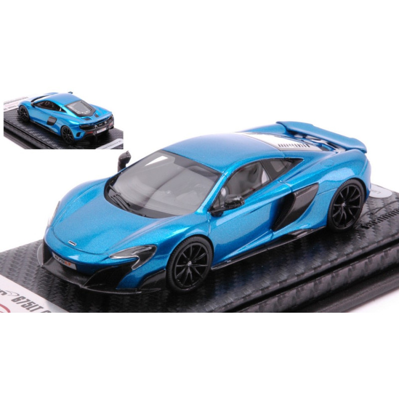 1:43 Tecnomodel Mclaren 675 LT Cerulean Blu 2016