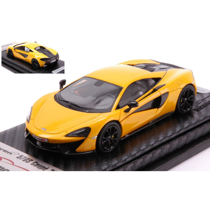 1:43 Tecnomodel Mclaren 570S Volcano Giallo 2015