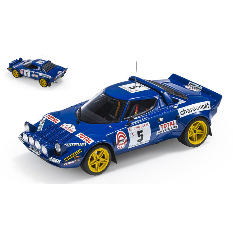 1:18 Topmarques Lancia Stratos HF N5 Winner Tour DE France 1976 Darniche mahe