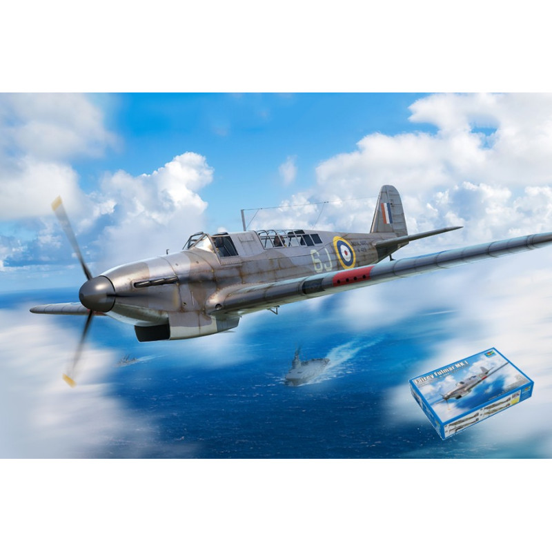 1:48 Trumpeter Aereo Fairey Fulmar Mk.i KIT