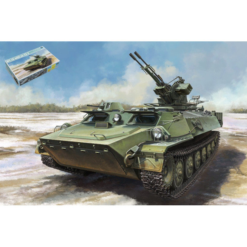 1:35 Trumpeter Carro Mt lb W/ZU 23 2 KIT