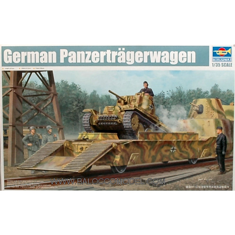 1:35 Trumpeter Carro German Panzertragerwagen KIT