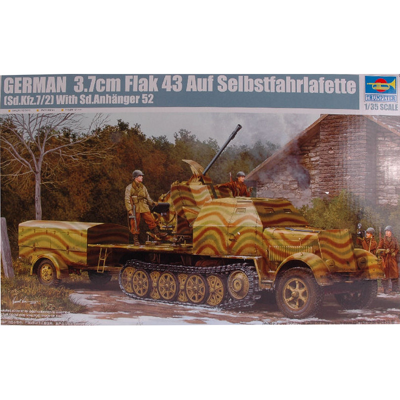 1:35 Trumpeter Carro German 3,7 Flak