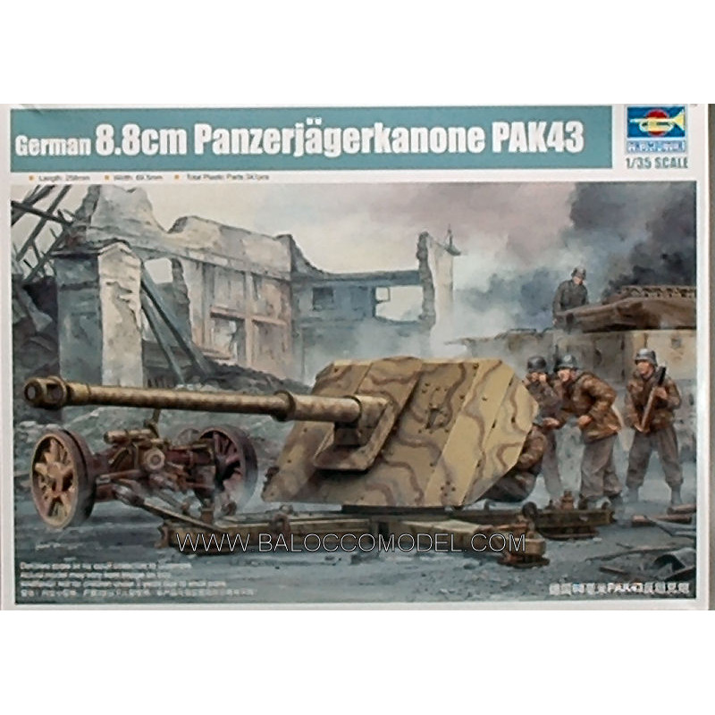 1:35 Trumpeter German 8.8 cm Panzerjagerk.kit