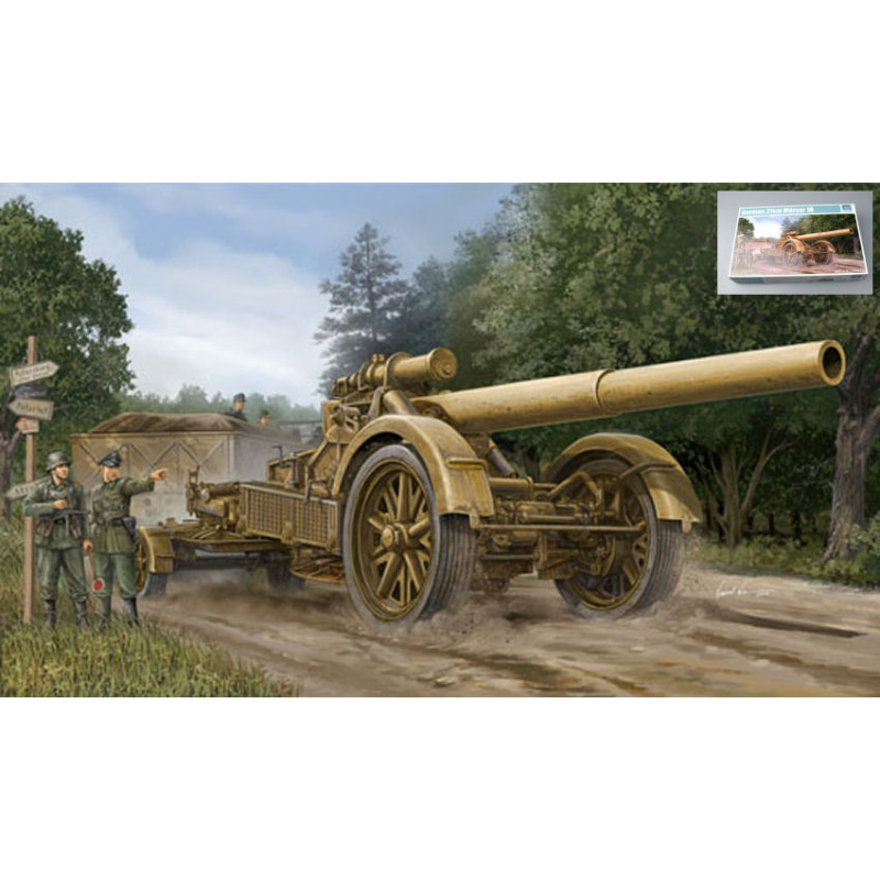 1:35 Trumpeter German cm 21 Morser KIT