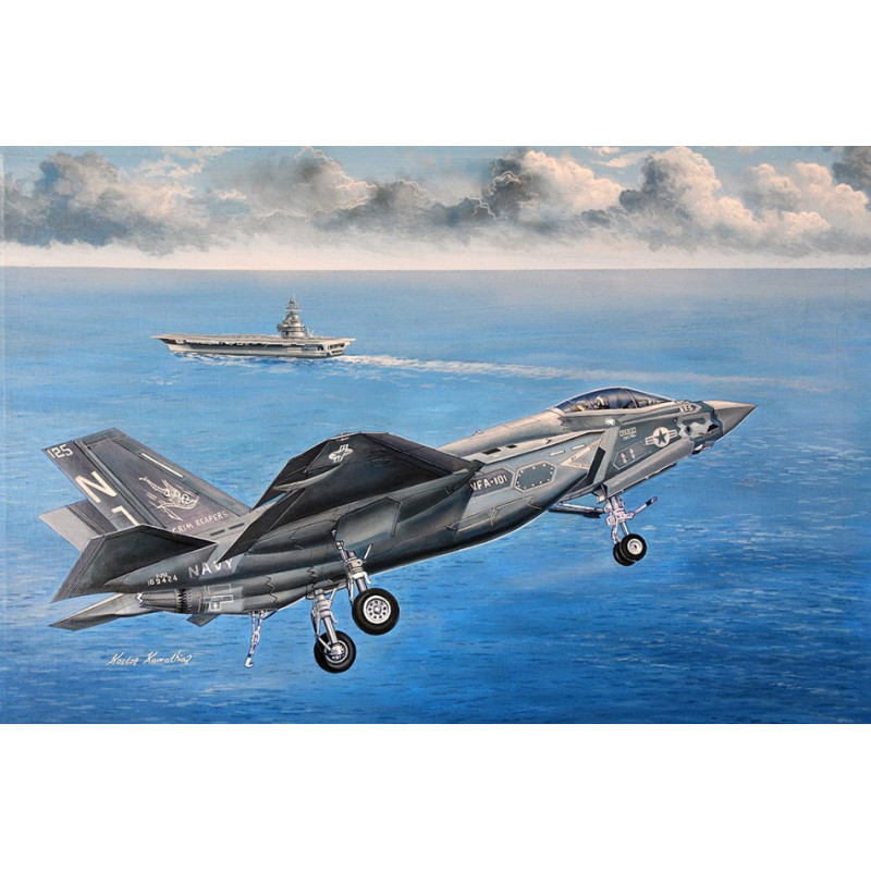 1:32 Trumpeter Aereo F 35C Chiaroning KIT