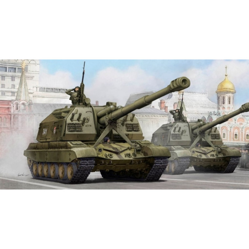 1:35 Trumpeter Carro Soviet 2S19 Self Propelled 152 mm Howitzer KIT