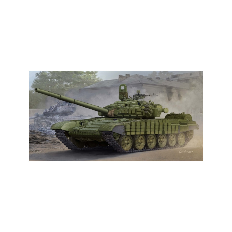 1:35 Trumpeter Carro Russian T 72B/B1 MBT W/KONTAKT 1 Reactive Armor KIT