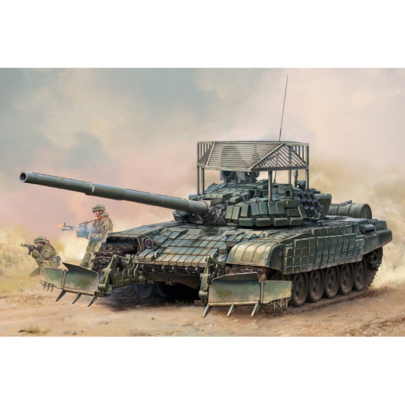 1:35 Trumpeter Mezzo Russian T 72B1 W/grating Armour KIT