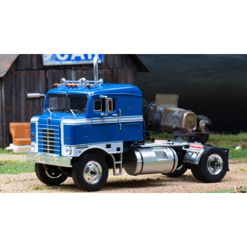 1:43 Ixo Model Kenworth Bullnose 1950 Blu