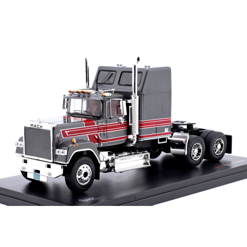 1:43 Ixo Model Mack Superliner Magnum 1985 Metallizzato Grigio