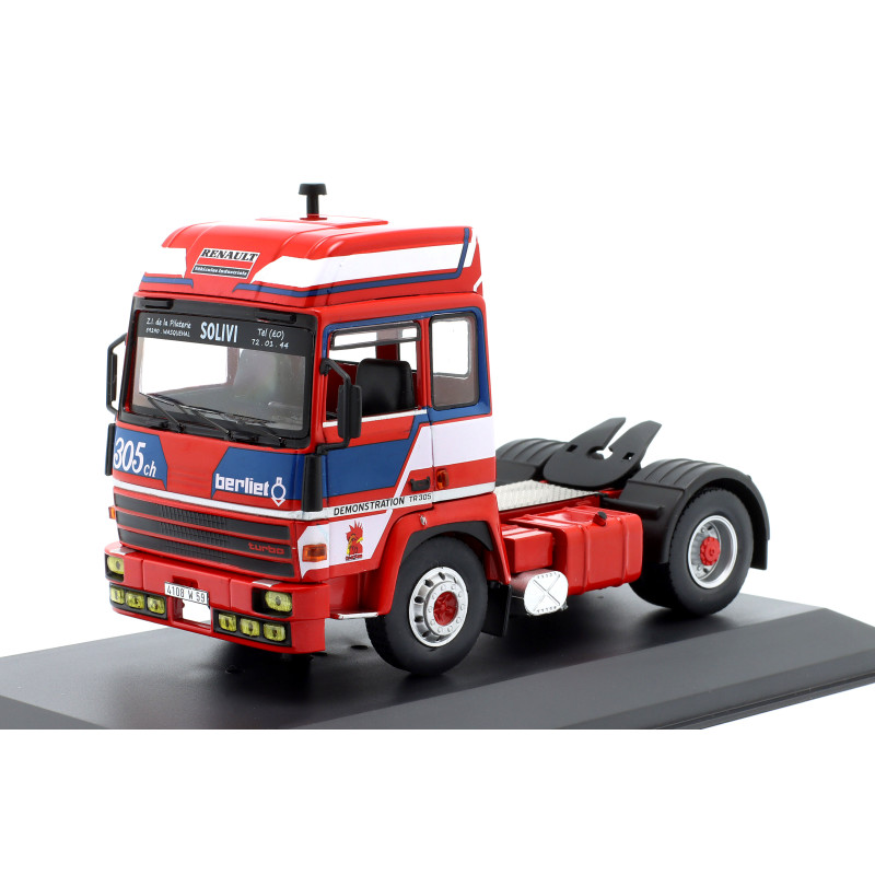 1:43 Ixo Model Berliet TR 350 1978 Rosso