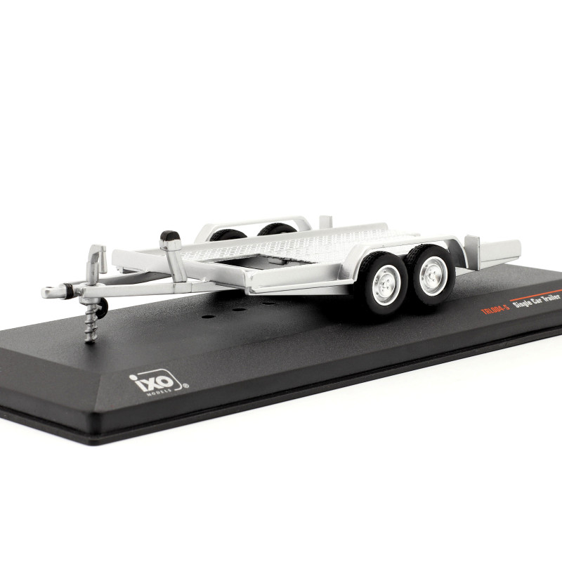 1:43 Ixo Model Autotrailer Argento