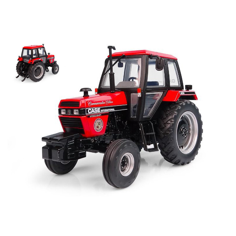 1:32 Universal Hobbies Trattore Case IH 1494 2WD Commemorative Edition 1988