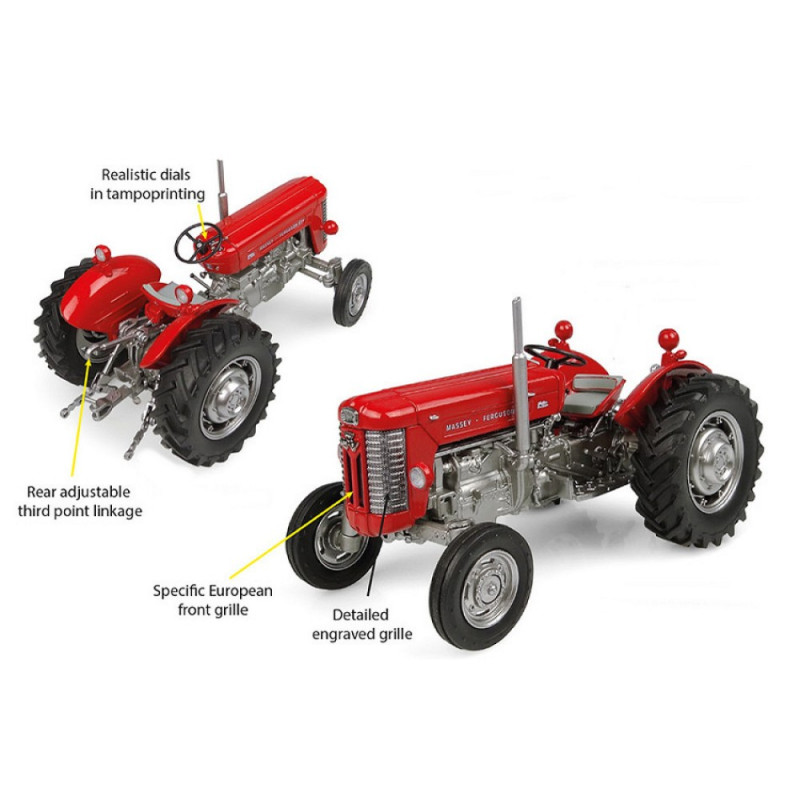 1:32 Universal Hobbies Trattore Massey Ferguson 65 Europe Version