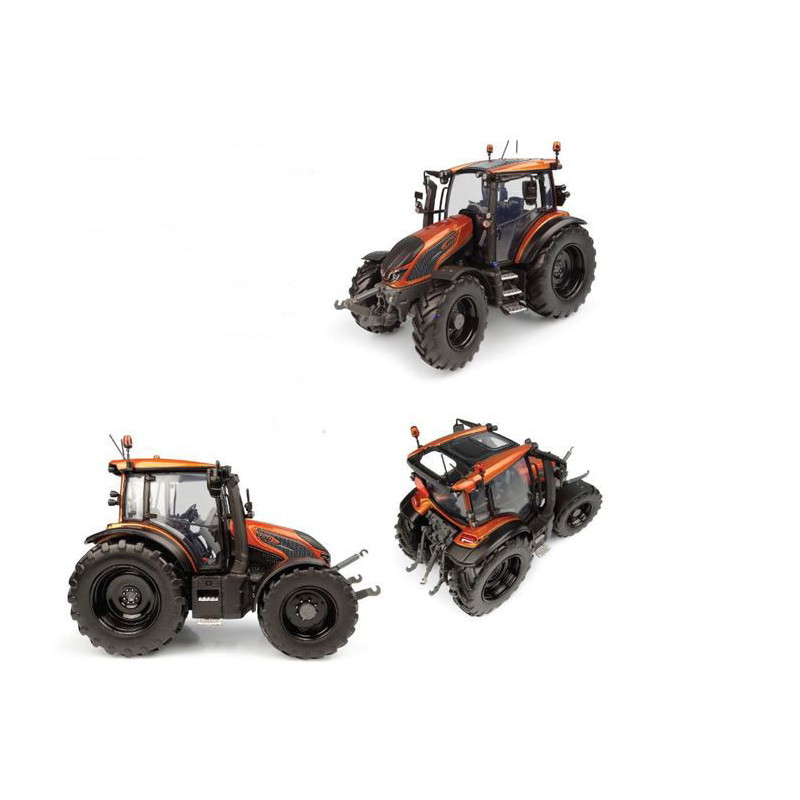 1:32 Universal Hobbies Trattore Valtra G 135 Burnt Arancione