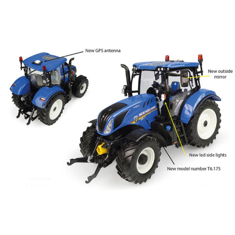 1:32 Universal Hobbies NEW Holland T6.175 Dynamic Command