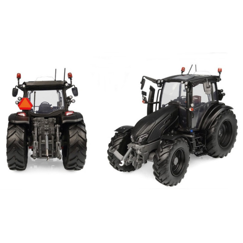 1:32 Universal Hobbies Trattore Valtra G135 Unlimited Nero Opaco Color