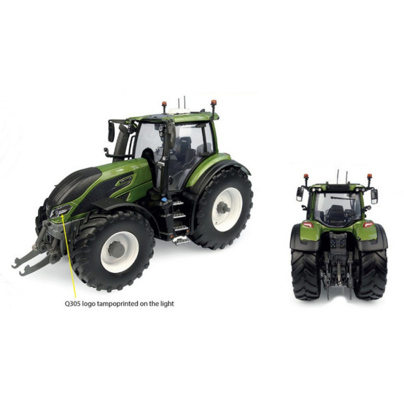 1:32 Universal Hobbies Trattore Valtra Q305 Olive Verde