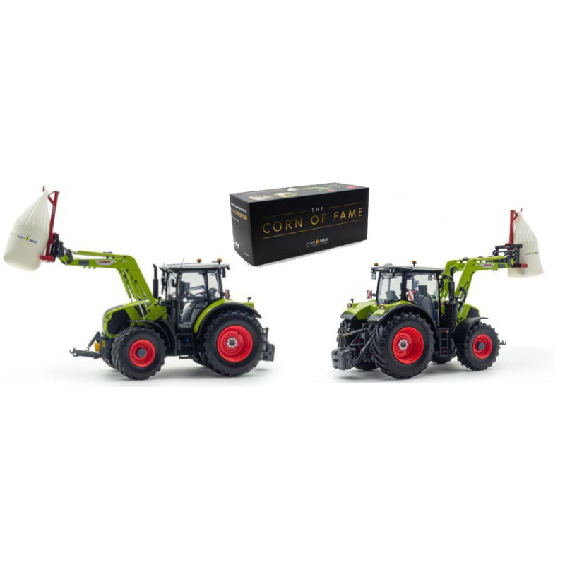 1:32 Universal Hobbies Claas Arion 550 With Frontloader +agromais Bigbag