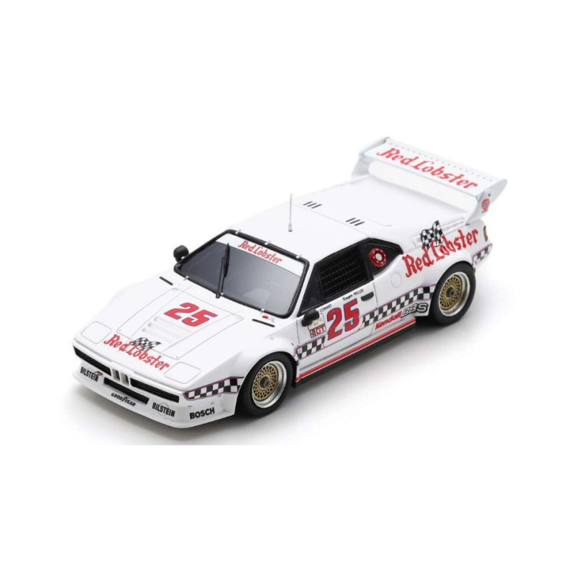 1:43 Spark BMW M1 N25 Champion GTO Imsa 1981 K.miller d.cowart