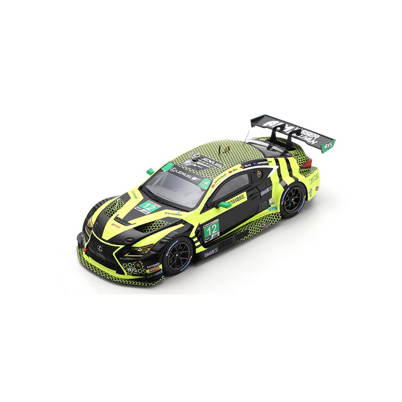 1:43 Spark Lexus RC F GT3 N12 24H Daytona 2020 Bell telitz montecalvo gisber.