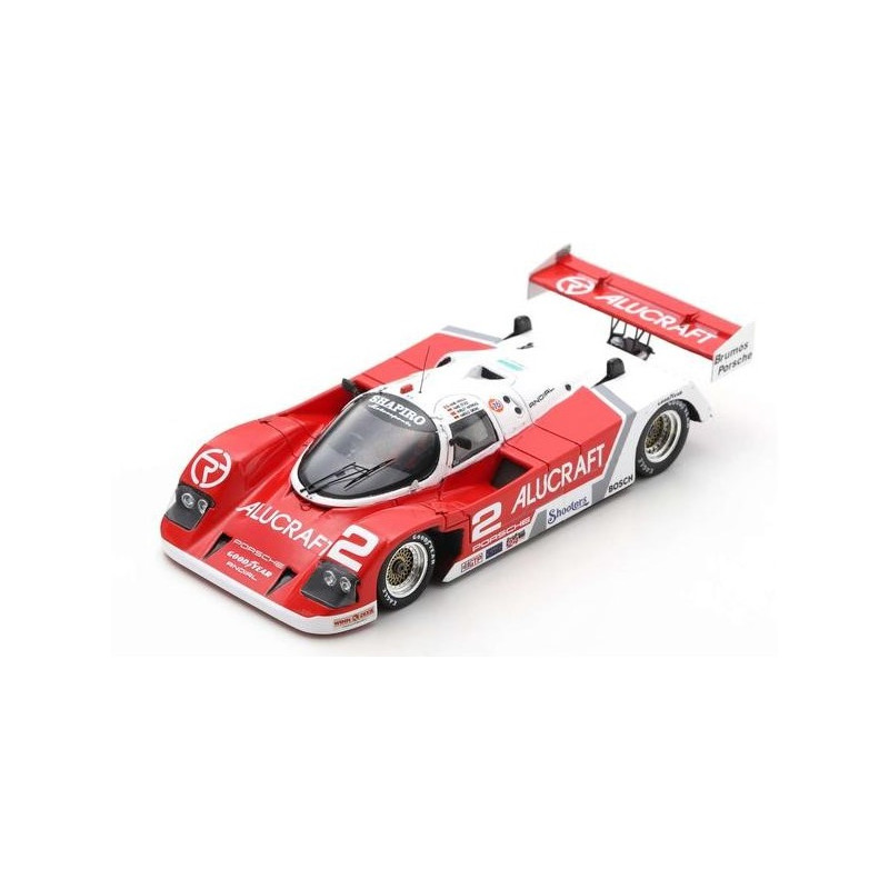 1:43 Spark Porsche 962 C N2 4th 24H Daytona 1990 Grohs stuck herzog haywood