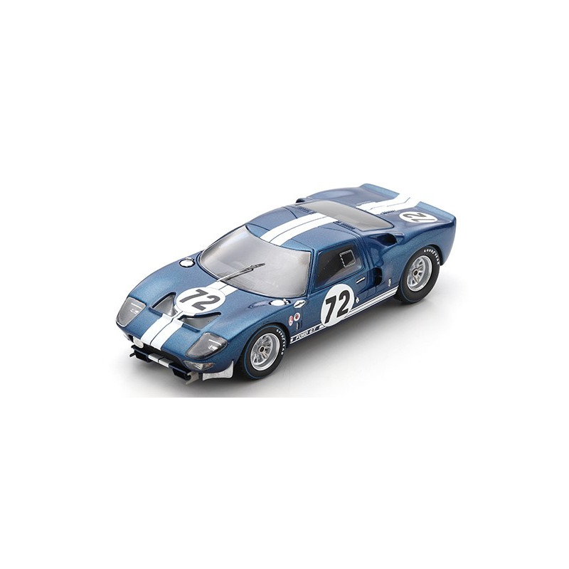 1:43 Spark Ford GT40 N72 3rd 2000 Km Daytona 1965 B.bondurant r.ginther