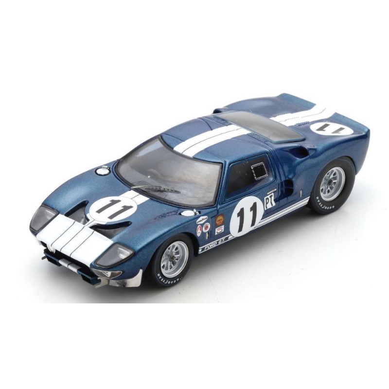 1:43 Spark Ford GT40 N11 2nd 12 H Sebring 1965 K.miles b.mclaren