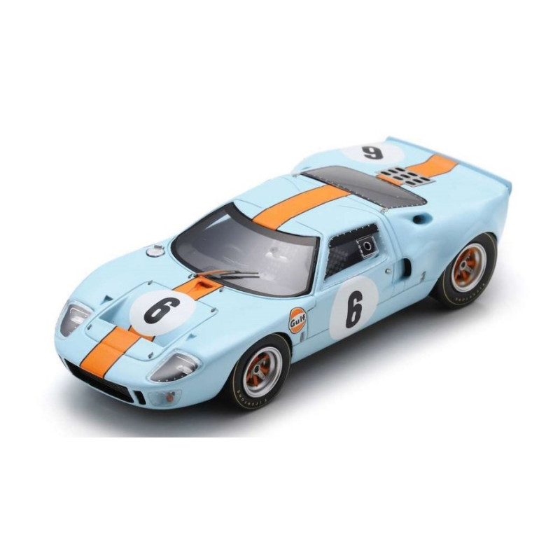 1:43 Spark Ford GT40 N8 2md Watkins Glen 1968 P.hawkins d.hobbs