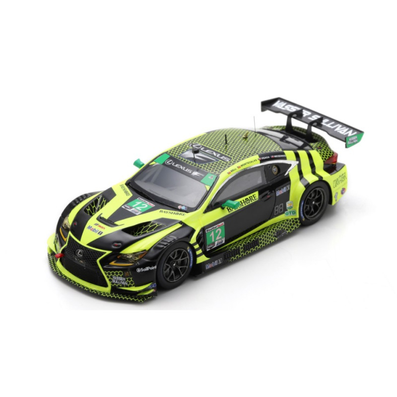 1:43 Spark Lexus RC F GT3 N12 24H Daytona 2021 Megennis veach bell montecalvo