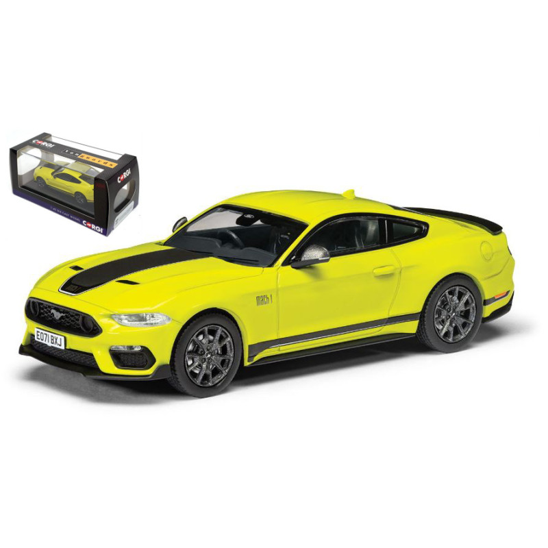 1:43 Vanguards Ford Mustang Mk6 Mach 1 Grabber Giallo