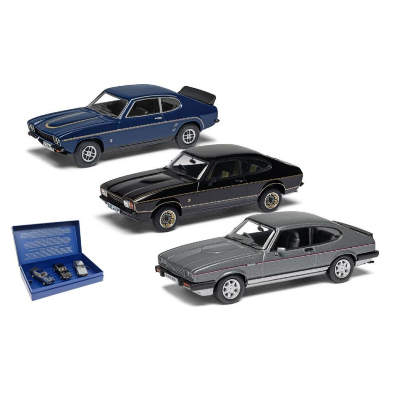 1:43 Vanguards Ford Capri Sporting Trilogy Collection