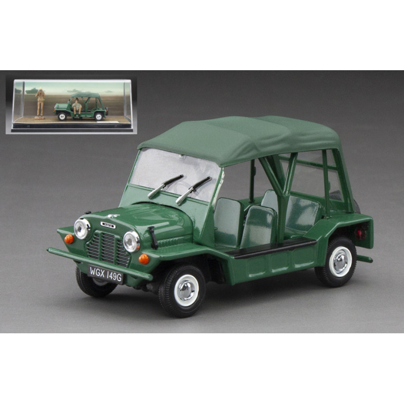 1:43 Vitesse Austin Mini Moke 1968 Verde W/2 Figures