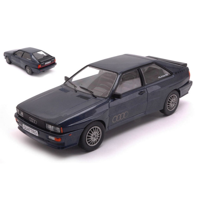 1:24 Whitebox Audi Quattro Blu Scuro Metallizzato